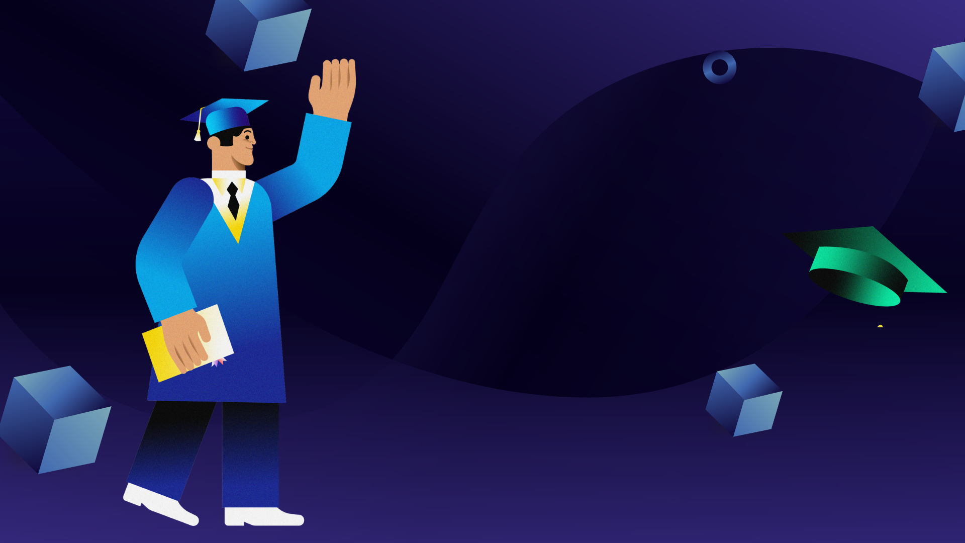 Estudiantes del Instituto Superior San Cristóbal en un ambiente educativo moderno